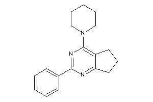 2-phenyl-4-piperidino-6,7-dihydro-5H-cyclopenta[d]pyrimidine