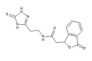 2-phthalidyl-N-[2-(5-thioxo-1,4-dihydro-1,2,4-triazol-3-yl)ethyl]acetamide