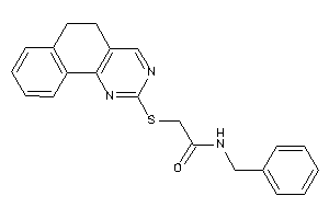 N-benzyl-2-(5,6-dihydrobenzo[h]quinazolin-2-ylthio)acetamide