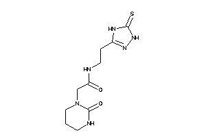 2-(2-ketohexahydropyrimidin-1-yl)-N-[2-(5-thioxo-1,4-dihydro-1,2,4-triazol-3-yl)ethyl]acetamide