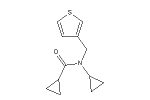 Image of N-cyclopropyl-N-(3-thenyl)cyclopropanecarboxamide