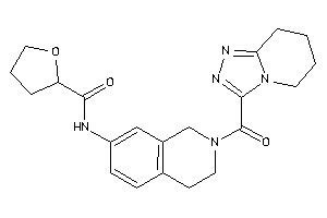 N-[2-(5,6,7,8-tetrahydro-[1,2,4]triazolo[4,3-a]pyridine-3-carbonyl)-3,4-dihydro-1H-isoquinolin-7-yl]tetrahydrofuran-2-carboxamide