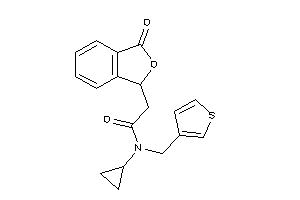 N-cyclopropyl-2-phthalidyl-N-(3-thenyl)acetamide