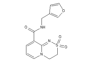 Image of N-(3-furfuryl)-2,2-diketo-3,4-dihydropyrido[2,1-c][1,2,4]thiadiazine-9-carboxamide