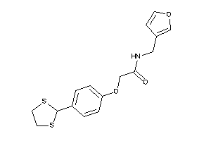 Image of 2-[4-(1,3-dithiolan-2-yl)phenoxy]-N-(3-furfuryl)acetamide