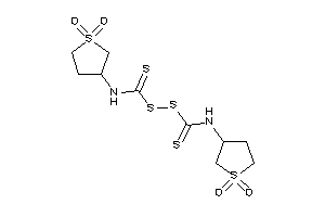 N-(1,1-diketothiolan-3-yl)carbamodithioic Acid [(1,1-diketothiolan-3-yl)thiocarbamoylthio] Ester