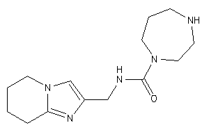N-(5,6,7,8-tetrahydroimidazo[1,2-a]pyridin-2-ylmethyl)-1,4-diazepane-1-carboxamide
