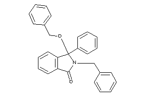 3-benzoxy-2-benzyl-3-phenyl-isoindolin-1-one