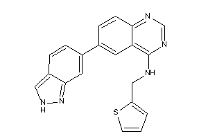 [6-(2H-indazol-6-yl)quinazolin-4-yl]-(2-thenyl)amine