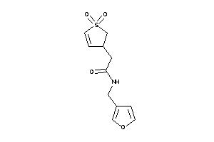 Image of 2-(1,1-diketo-2,3-dihydrothiophen-3-yl)-N-(3-furfuryl)acetamide