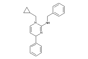 Benzyl-[1-(cyclopropylmethyl)-4-phenyl-4H-pyrimidin-2-yl]amine
