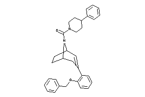 [3-(2-benzoxyphenyl)-8-azabicyclo[3.2.1]oct-3-en-8-yl]-(4-phenylpiperidino)methanone