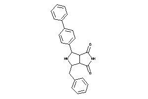 6-benzyl-4-(4-phenylphenyl)-4,5,6,6a-tetrahydro-3aH-pyrrolo[3,4-c]pyrrole-1,3-quinone