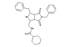 Image of N-[(3,5-dibenzyl-4,6-diketo-2,3,3a,6a-tetrahydro-1H-pyrrolo[3,4-c]pyrrol-1-yl)methyl]cyclohexanecarboxamide