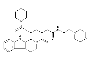Image of 2-[4-keto-1-(piperidine-1-carbonyl)-2,3,6,7,12,12b-hexahydro-1H-pyrido[2,1-a]$b-carbolin-3-yl]-N-(2-morpholinoethyl)acetamide