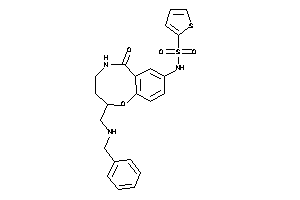 Image of N-[2-[(benzylamino)methyl]-6-keto-2,3,4,5-tetrahydro-1,5-benzoxazocin-8-yl]thiophene-2-sulfonamide