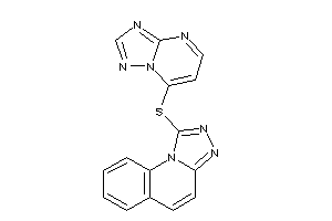 1-([1,2,4]triazolo[1,5-a]pyrimidin-7-ylthio)-[1,2,4]triazolo[4,3-a]quinoline