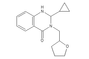 2-cyclopropyl-3-(tetrahydrofurfuryl)-1,2-dihydroquinazolin-4-one