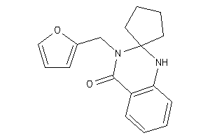 Image of 3-(2-furfuryl)spiro[1H-quinazoline-2,1'-cyclopentane]-4-one