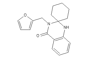 Image of 3-(2-furfuryl)spiro[1H-quinazoline-2,1'-cyclohexane]-4-one