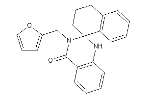 Image of 3-(2-furfuryl)spiro[1H-quinazoline-2,1'-tetralin]-4-one