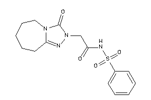 Image of N-besyl-2-(3-keto-6,7,8,9-tetrahydro-5H-[1,2,4]triazolo[4,3-a]azepin-2-yl)acetamide