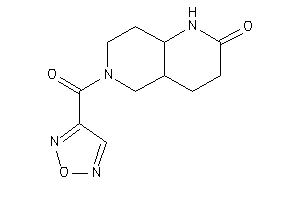 6-(furazan-3-carbonyl)-1,3,4,4a,5,7,8,8a-octahydro-1,6-naphthyridin-2-one