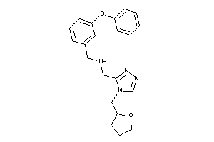 (3-phenoxybenzyl)-[[4-(tetrahydrofurfuryl)-1,2,4-triazol-3-yl]methyl]amine