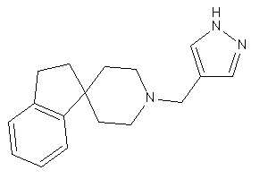 1'-(1H-pyrazol-4-ylmethyl)spiro[indane-1,4'-piperidine]