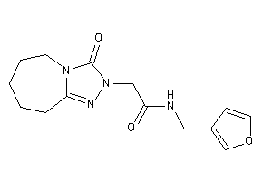 Image of N-(3-furfuryl)-2-(3-keto-6,7,8,9-tetrahydro-5H-[1,2,4]triazolo[4,3-a]azepin-2-yl)acetamide