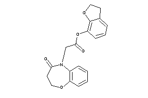 2-(4-keto-2,3-dihydro-1,5-benzoxazepin-5-yl)acetic Acid Coumaran-7-yl Ester