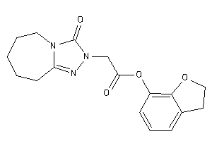 Image of 2-(3-keto-6,7,8,9-tetrahydro-5H-[1,2,4]triazolo[4,3-a]azepin-2-yl)acetic Acid Coumaran-7-yl Ester