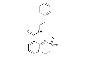 2,2-diketo-N-phenethyl-3,4-dihydropyrido[2,1-c][1,2,4]thiadiazine-9-carboxamide