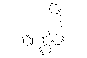 Image of 2-(benzoxymethyl)-1'-benzyl-spiro[2,5-dihydropyran-6,3'-indoline]-2'-one