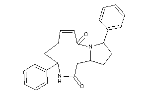 7,14-diphenyl-1,8-diazabicyclo[9.3.0]tetradec-3-ene-2,9-quinone