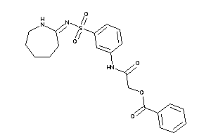 Benzoic Acid [2-[3-(azepan-2-ylideneamino)sulfonylanilino]-2-keto-ethyl] Ester