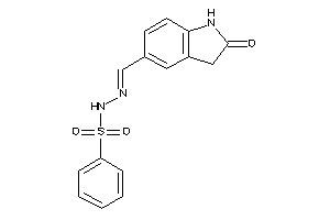 Image of N-[(2-ketoindolin-5-yl)methyleneamino]benzenesulfonamide
