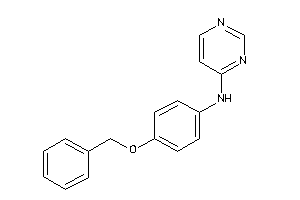 Image of (4-benzoxyphenyl)-(4-pyrimidyl)amine