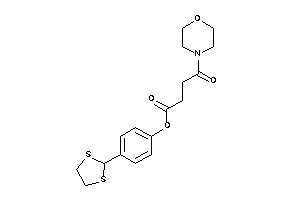 4-keto-4-morpholino-butyric Acid [4-(1,3-dithiolan-2-yl)phenyl] Ester