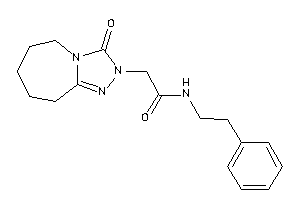 2-(3-keto-6,7,8,9-tetrahydro-5H-[1,2,4]triazolo[4,3-a]azepin-2-yl)-N-phenethyl-acetamide