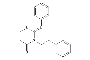 Image of 3-phenethyl-2-phenylimino-1,3-thiazinan-4-one