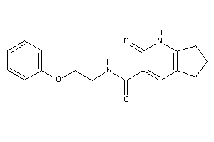 Image of 2-keto-N-(2-phenoxyethyl)-1,5,6,7-tetrahydro-1-pyrindine-3-carboxamide