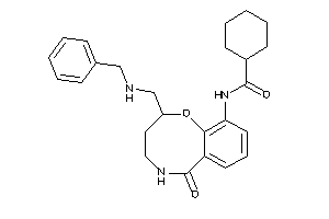 N-[2-[(benzylamino)methyl]-6-keto-2,3,4,5-tetrahydro-1,5-benzoxazocin-10-yl]cyclohexanecarboxamide