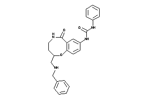 1-[2-[(benzylamino)methyl]-6-keto-2,3,4,5-tetrahydro-1,5-benzoxazocin-8-yl]-3-phenyl-urea