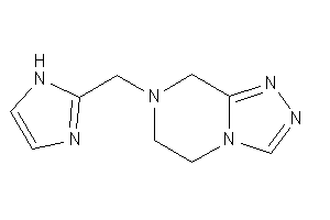 7-(1H-imidazol-2-ylmethyl)-6,8-dihydro-5H-[1,2,4]triazolo[4,3-a]pyrazine