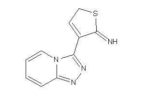 [4-([1,2,4]triazolo[4,3-a]pyridin-3-yl)-2H-thiophen-5-ylidene]amine