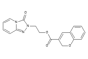 2H-chromene-3-carboxylic Acid 2-(3-keto-[1,2,4]triazolo[4,3-a]pyridin-2-yl)ethyl Ester