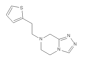 7-[2-(2-thienyl)ethyl]-6,8-dihydro-5H-[1,2,4]triazolo[4,3-a]pyrazine