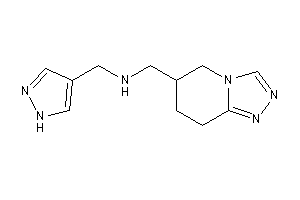1H-pyrazol-4-ylmethyl(5,6,7,8-tetrahydro-[1,2,4]triazolo[4,3-a]pyridin-6-ylmethyl)amine