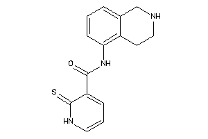 Image of N-(1,2,3,4-tetrahydroisoquinolin-5-yl)-2-thioxo-1H-pyridine-3-carboxamide